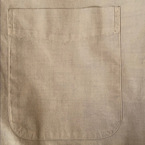 LANDS’ END CLASSIC BLUE LONG SLEEVE BUTTON DOWN DRESS SHIRT DRESS SHIRT - Picture 3 of 7